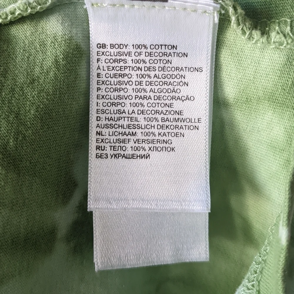The North Face Botanic Dye T-Shirt Green Tie Dye Small